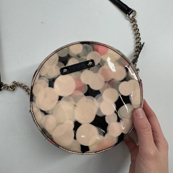 Kate Spade New York Bokeh Print Round Crossbody Bag - Small - Picture 4 of 10